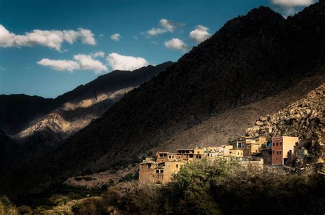 A Village In The Atlas Mountains Just Walked By