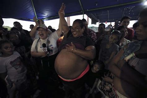 Celebrating Motherhood Nicaragua S Biggest Belly Contest