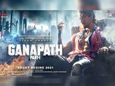 Ganpat Movie Poster Tiger Shroff Shares First Look Of Film Ganpat