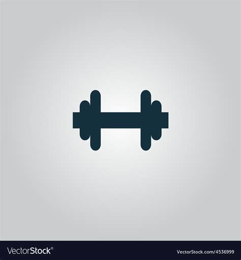 Dumbbell Icon Vector 232010 Free Icons Library