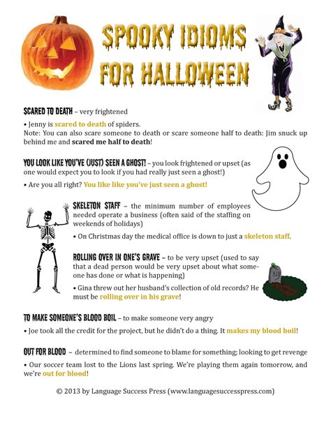 Get In The Spirit Of Halloween With These Spooky American English