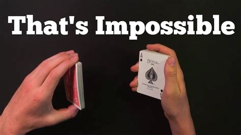 impress anyone with this card trick youtube