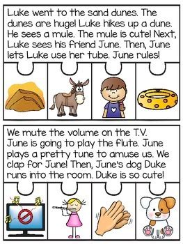 And i like quirky things. CVCe Fluency and Sequencing Puzzles by Miss Giraffe | TpT