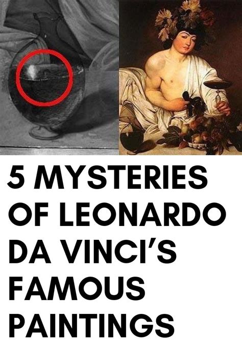 5 Mysteries Of Leonardo Da Vincis Famous Paintings Funny Animal