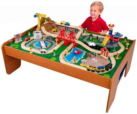 18 Kidkraft Wooden Train Sets And Tables Toy Train Center