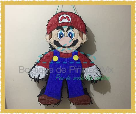 Mario Bros • Piñata • 580 2 Días Para Hacerla 5 6 Días Hábiles De