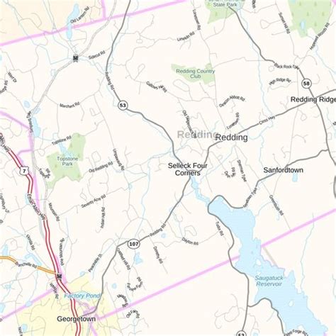 Fairfield County Connecticut Map