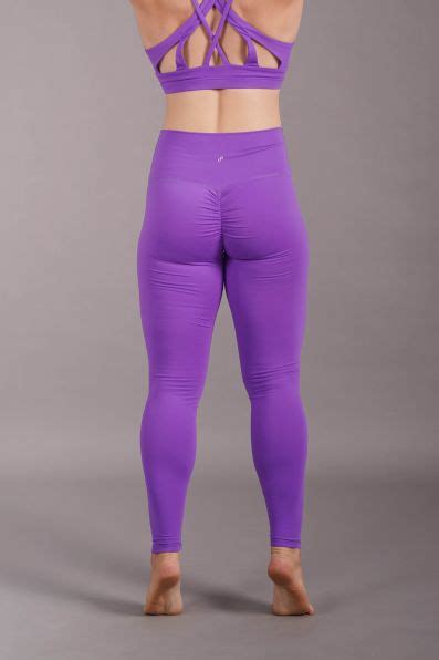 Scrunch Butt Leggings Purple