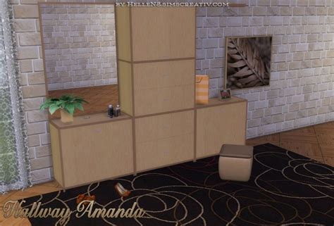 Sims Creativ Hallway Amanda By Hellen • Sims 4 Downloads