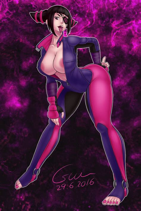 Rule 34 Areolae Breasts Capcom Cesium Eye Patch Female Female Only