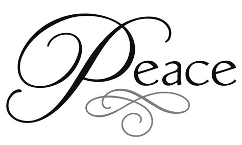 The Meaning And Symbolism Of The Word Peace