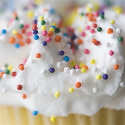 Easy 3 Ingredient Marshmallow Cream Cheese Icing Cupcake Cakes Sour Cream Frosting Sprinkles