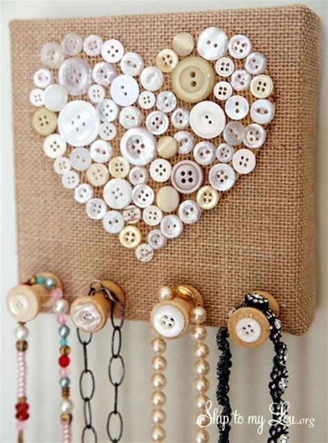 40 Cool Button Craft Projects For 2016 Bored Art Button Crafts