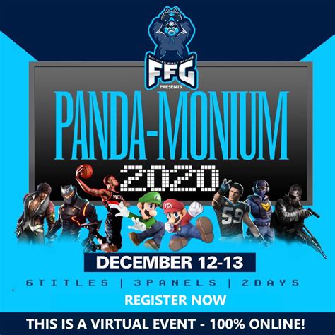 Pandamonium 2020 Events Universe