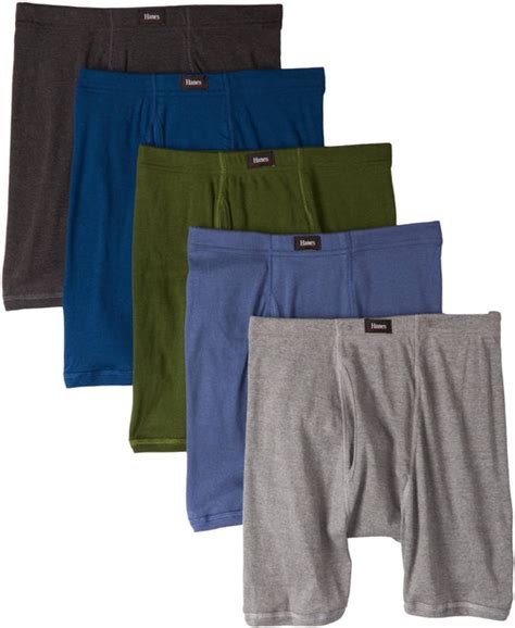 769cp5 Hanes Classics Mens Dyed Boxer Briefs With Comfortsoft