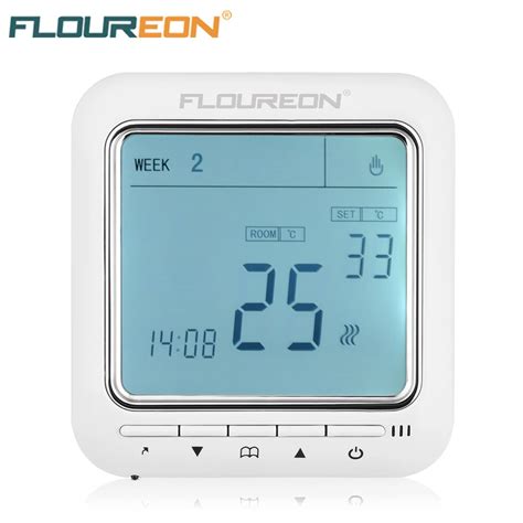 Generic Floureon A Touch Screen Thermostat Lcd Underfloor Heating