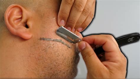 How To Shave Using A Straight Razor Tutorial Youtube