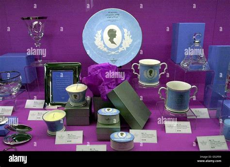 New Diana Merchandise At Althorp House Preparations Are Being