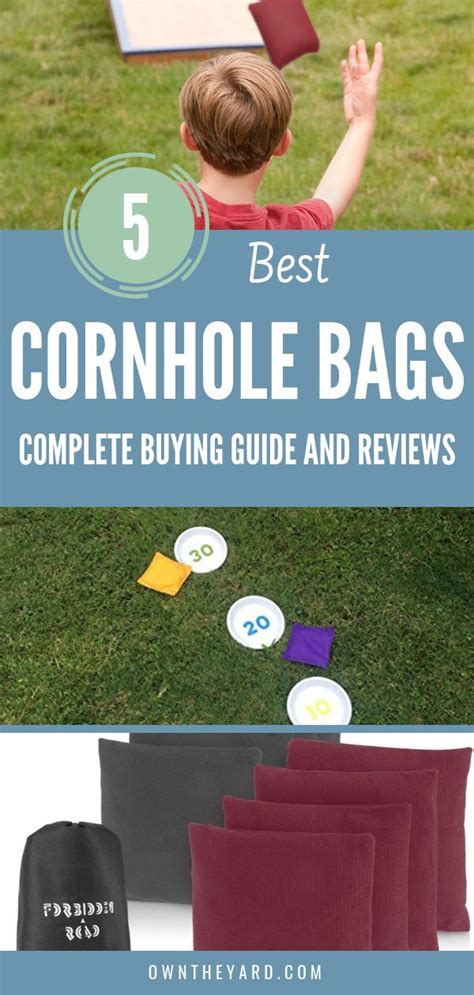 The 5 Best Cornhole Bags In 2021 Own The Yard Backyard Games Kids