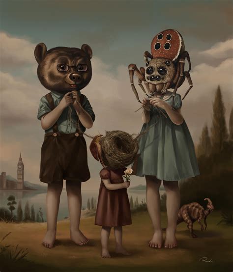 These Creepy Paintings Look Ripped From A Surreal Storybook Creepy