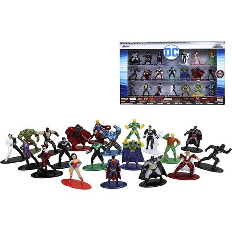 Dc Comics Nano Metalfigs Mini Figures Wave 3 20 Pack