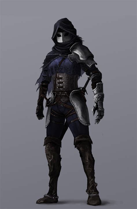 Artstation Character Concept Masked Assassin Ricardo