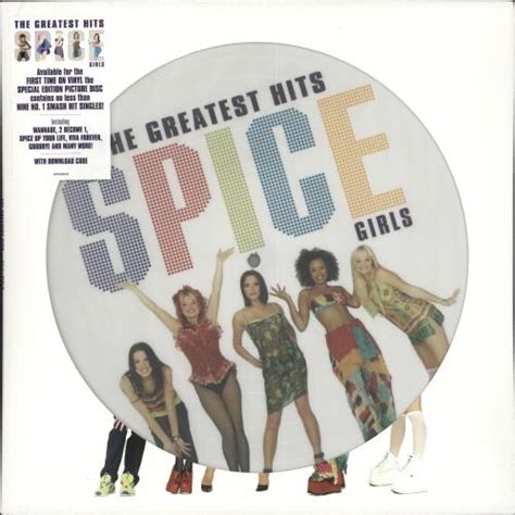 Spice Girls Greatest Hits Sealed Uk Picture Disc Lp Vinyl Picture Disc Album 724830