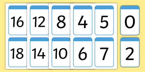 Free Number Digit Cards 0 100 Numeracy Digit Card Math Number