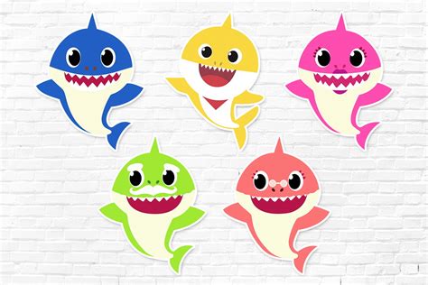 Baby shark becomes the most watched youtube video of all time. Aplique Baby Shark em Papel 3,5 cm no Elo7 | festaempapel ...