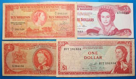 World 4 Banknotes All Qe Ii Various Dates Catawiki