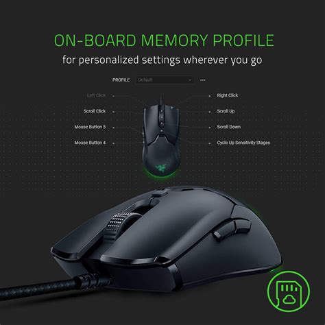 Razer Viper Mini Ultralight Gaming Mouse Fastest Gaming Switches