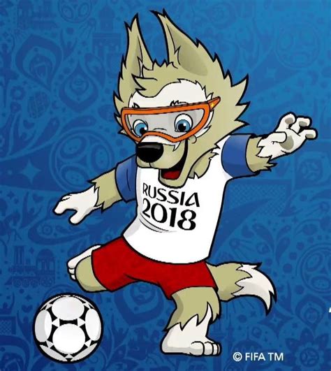 mascota del mundial rusia rusia 2018
