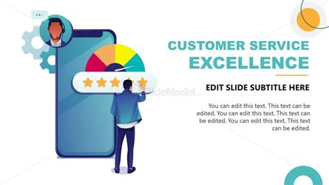 Customer Service Excellence Slide For Ppt Slidemodel