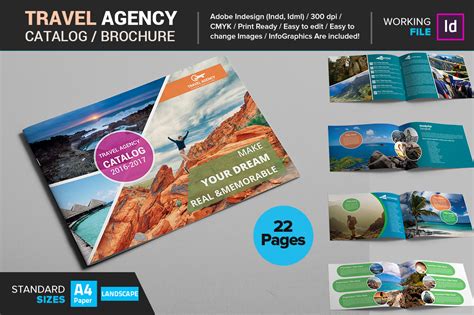 Travel Agency Catalog Brochure ~ Brochure Templates On