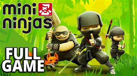 Mini Ninjas 2009 Full Game Walkthrough Longplay Pc Ps3 X360