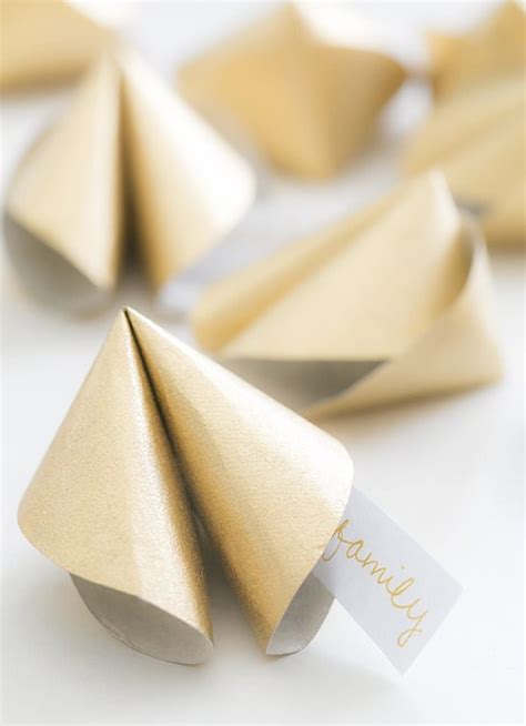 How To Make Diy Paper Fortune Cookies Sugar And Charm