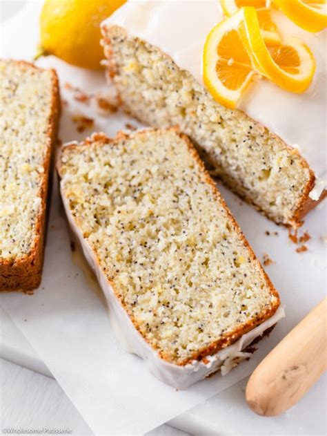 Lemon Poppy Seed Loaf Wholesome Patisserie