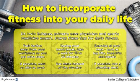 Tips To Incorporate Fitness Into Your Daily Routine