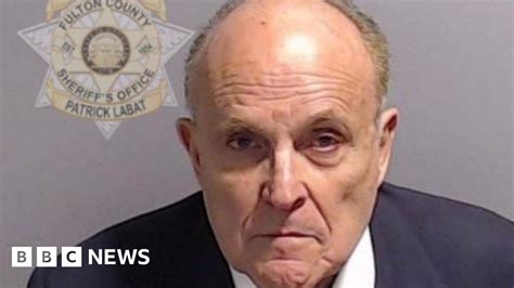 Rudy Giuliani And Other Trump Co Defendants Surrender In Georgia Election Case
