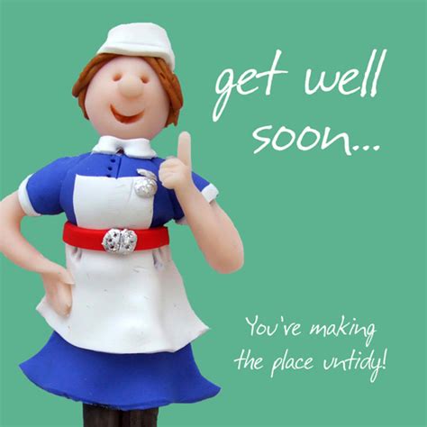 What to put on a get well card? Get Well Soon Greeting Card One Lump or Two Holy Mackerel ...