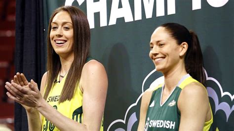 Breanna Stewart Appears With Sue Bird At 1st Public Event For Seattle