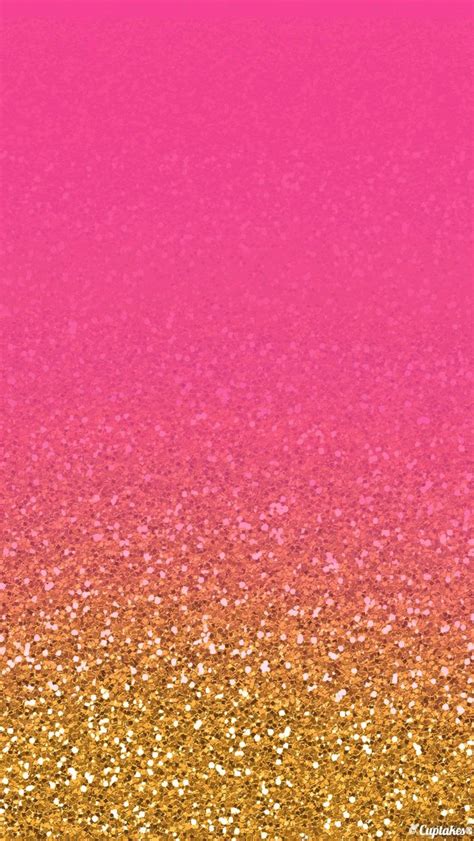 🔥 Download Pink And Gold Glitter Background By Jhenderson91 Glitter