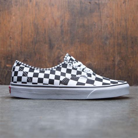 Vans Men Authentic Mixed Checkerboard Black Checkerboard
