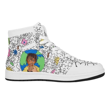 Juice Wrld Sneaker Air Jordan 1 Custom Sneakers For Fans Let The