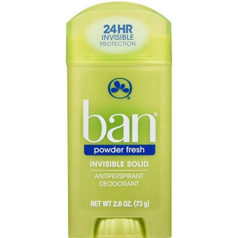 Ban Antiperspirant Deodorant Invisible Solid Powder Fresh 26 Ounce