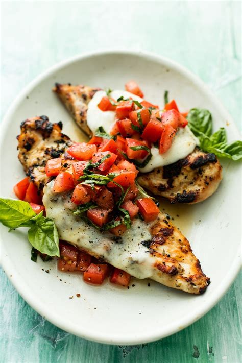 Poulet Grillé à La Bruschetta Johanne Voyer