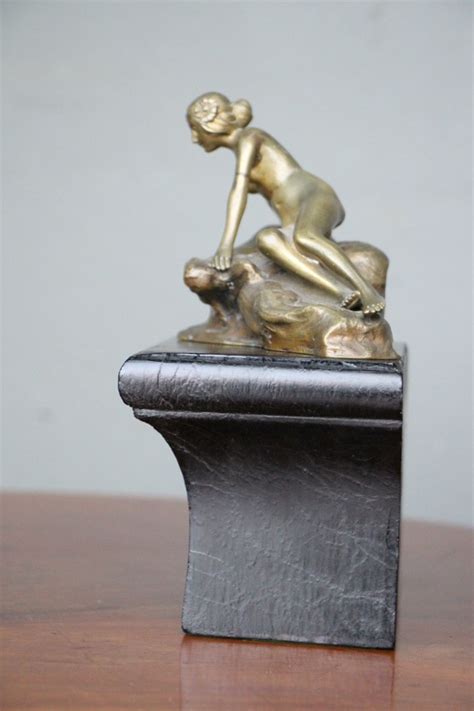 Buy French Bronze Lady Statue Sculpture Nude From Antiques And Design