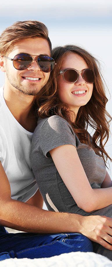 Fashionable Young Couple Wearing Sunglasses On Which You Can Flaunt Out Of Box With Coolwinks