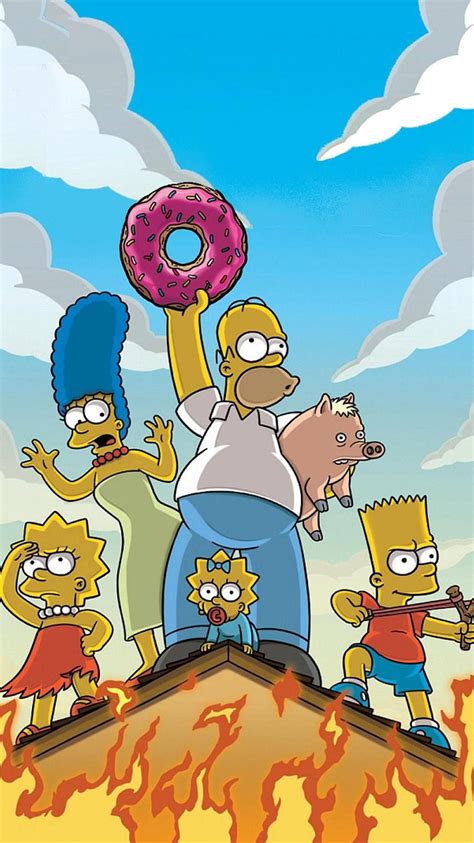 The Simpsons Wallpapers 4k Hd The Simpsons Backgrounds On Wallpaperbat