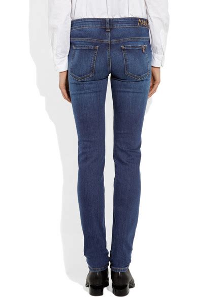 Notify Bamboo Mid Rise Skinny Jeans Net A Porter Com
